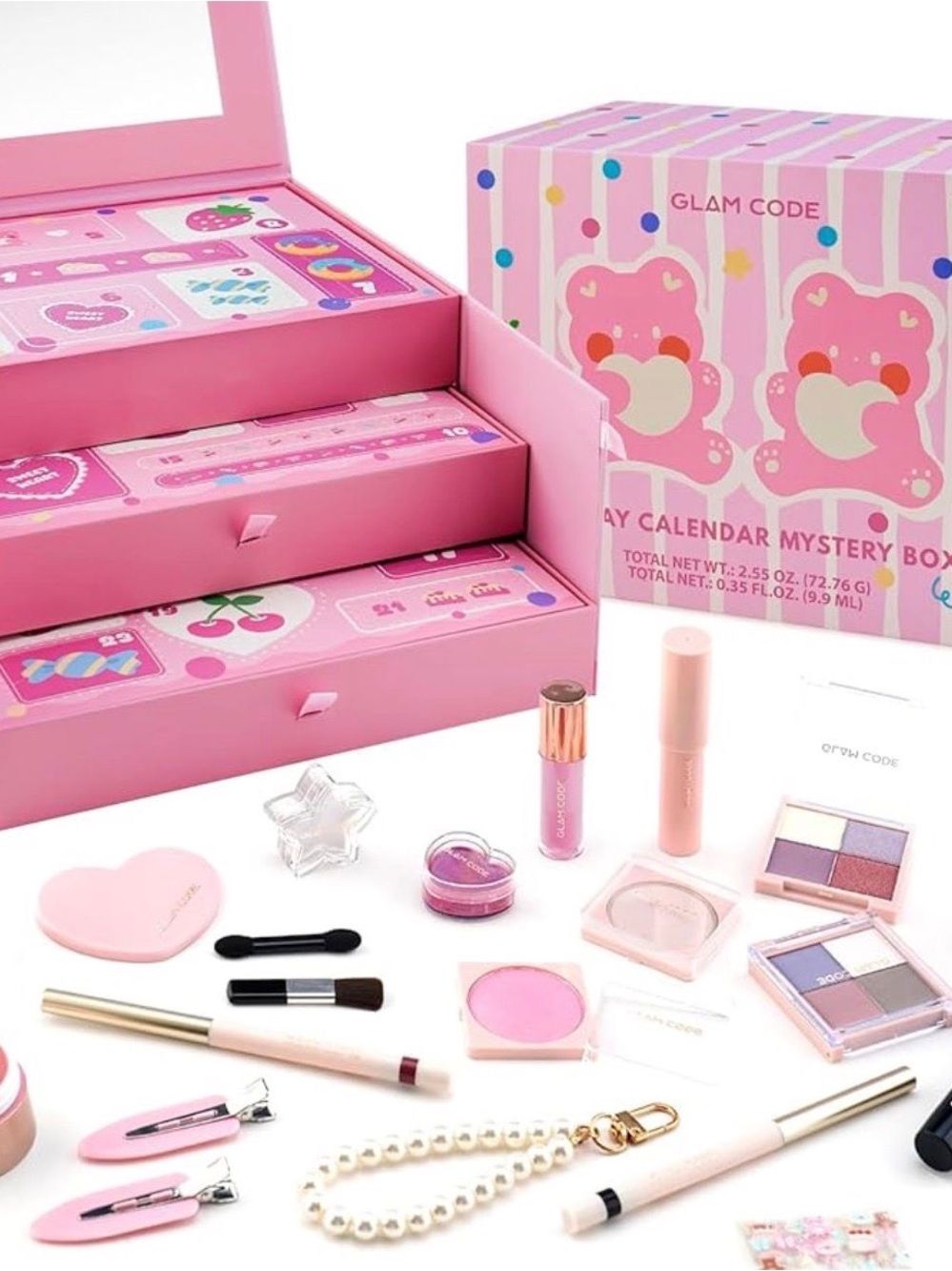 Pink Kids Makeup Mystery Box